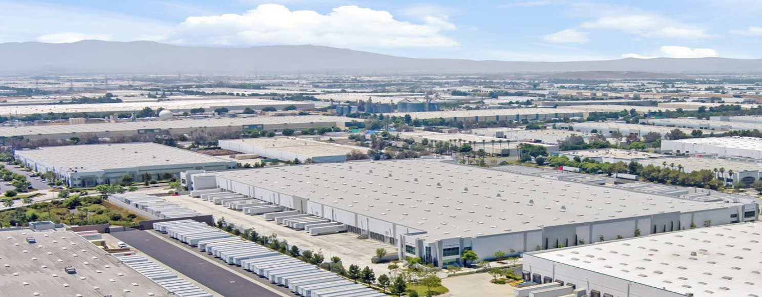 Industrial building exterior Inland Empire California